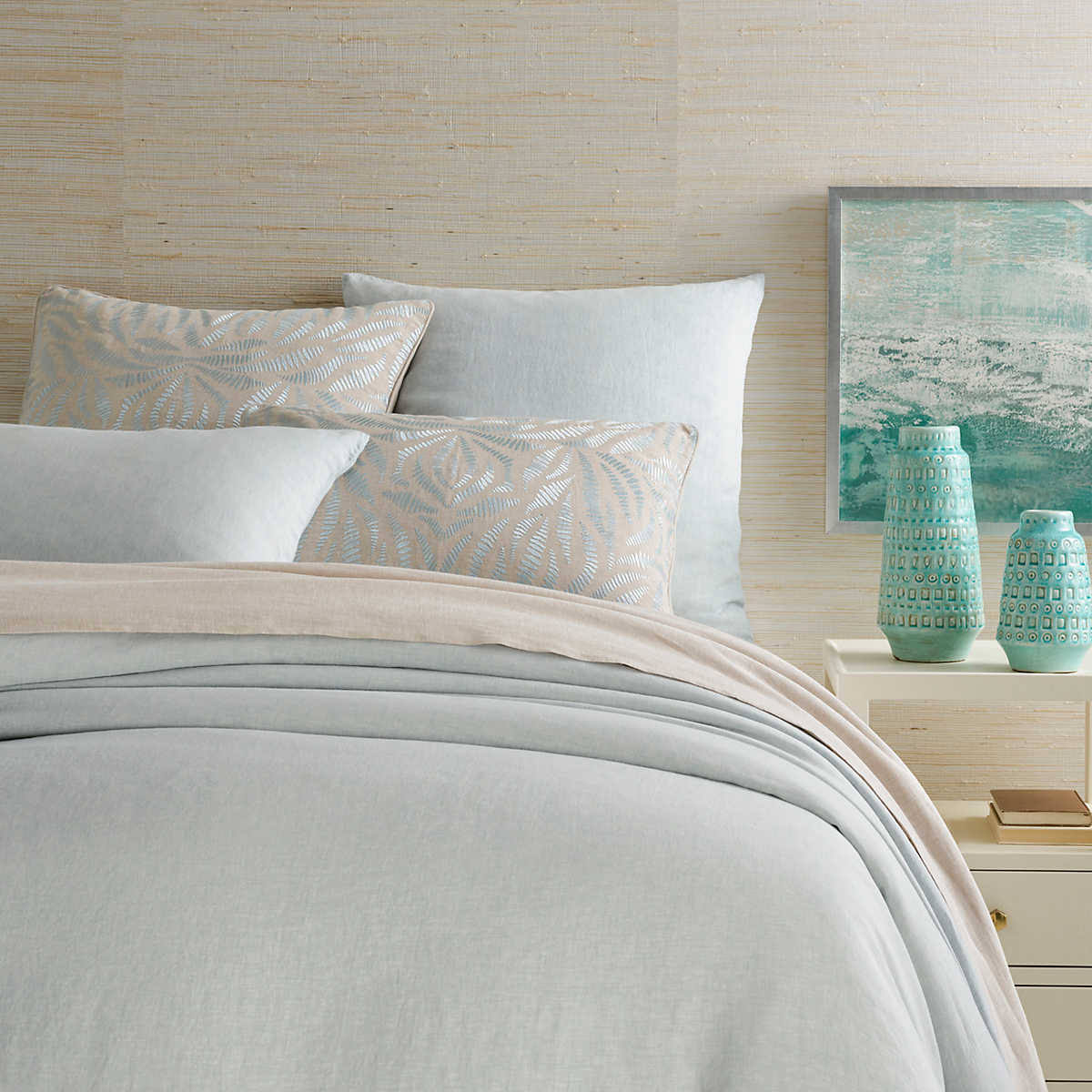 Twin Linen Duvet Cover W202100