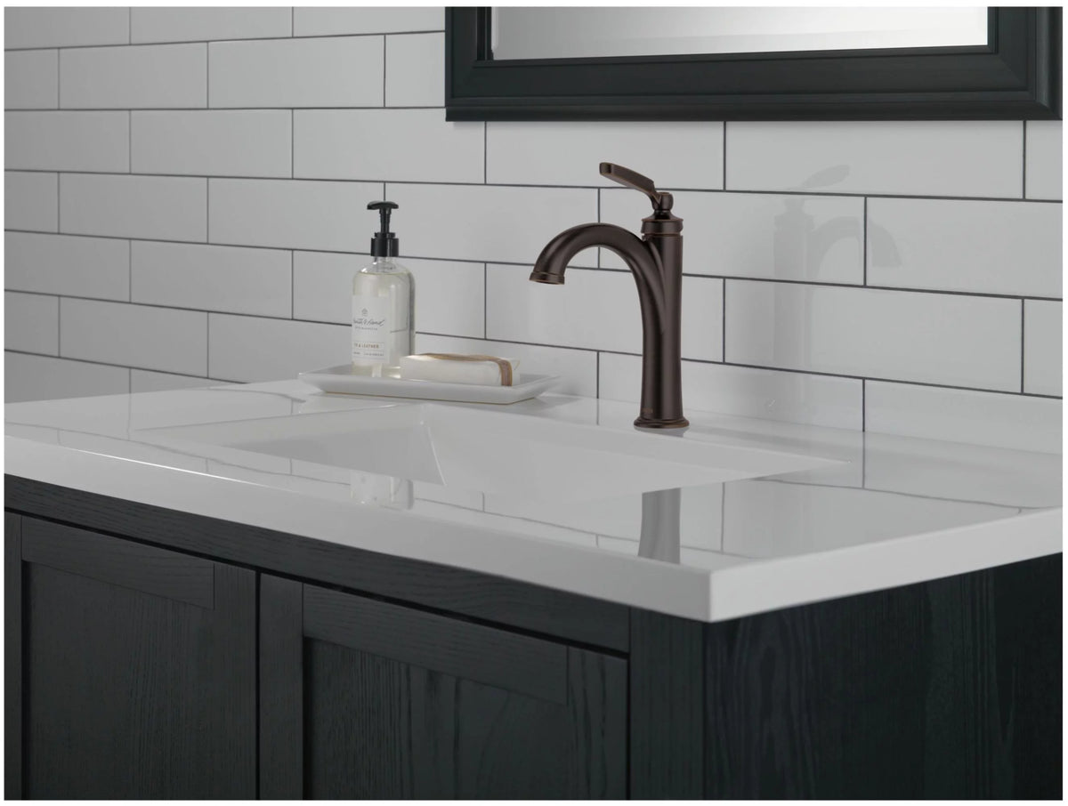 Chrome Single Hole Bathroom Faucet U6636