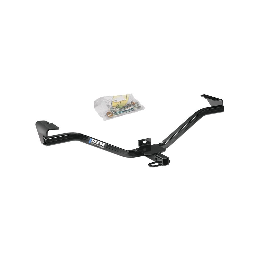 Class 1 Trailer Hitch, 1-1/4 Inch Square Receiver, Black T894867