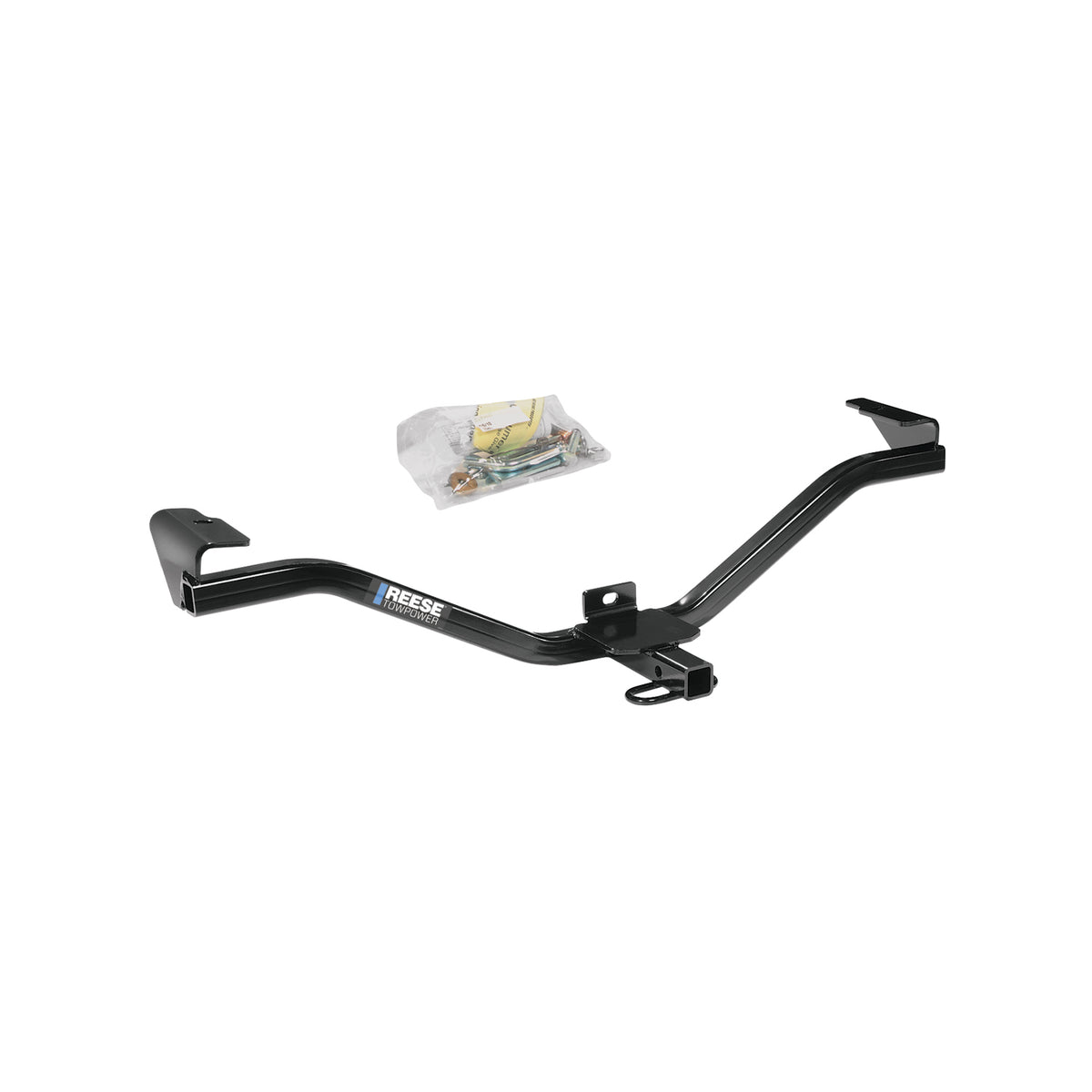 Class 1 Trailer Hitch, 1-1/4 Inch Square Receiver, Black T894867