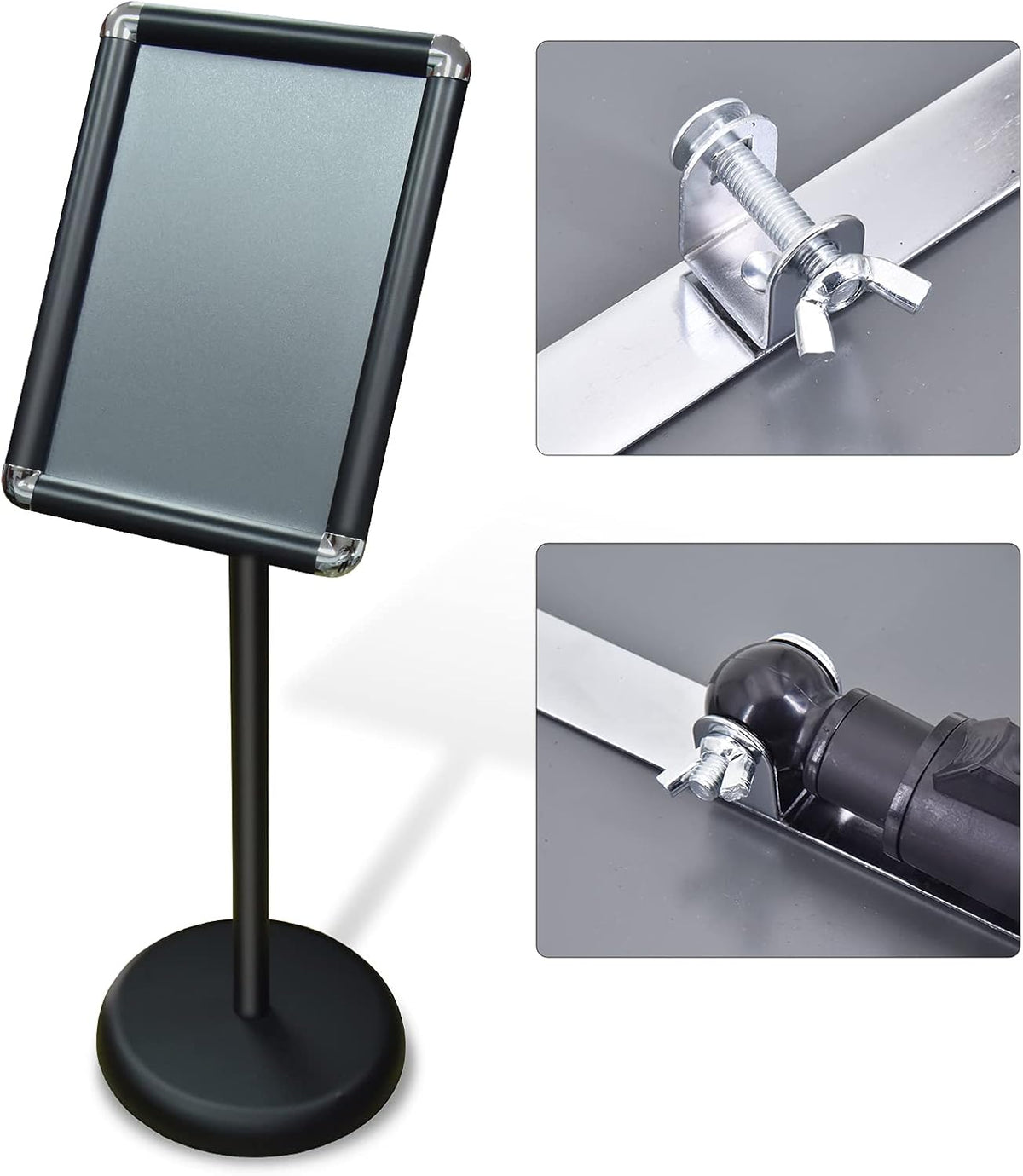 Adjustable Poster Sign Holder Aluminium Frame 8.5 x 11 Inches H96722