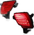 Red Rear Bumper LED Reflector Fog Brake Stop Lights T837471