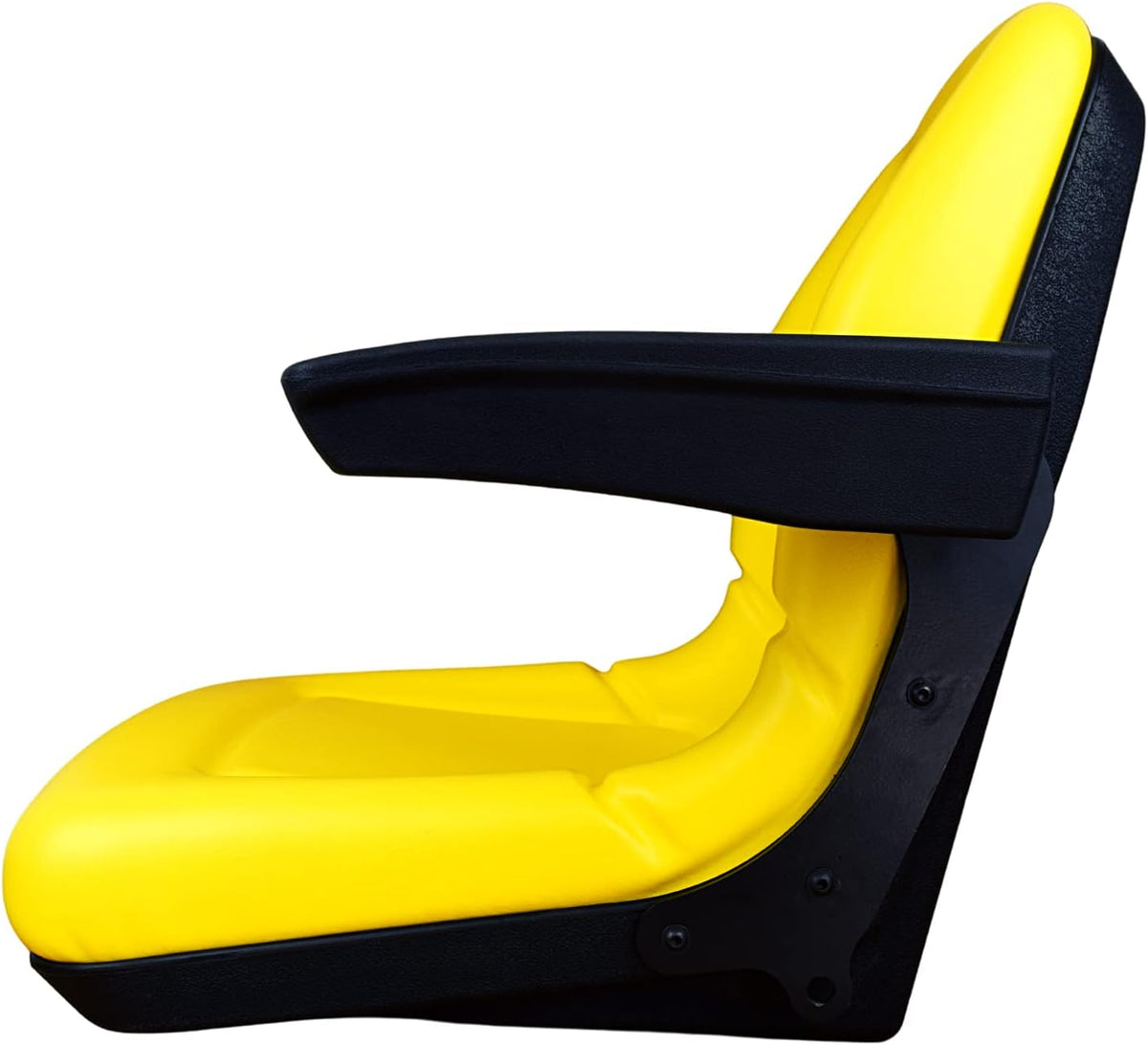 Yellow Tractor Seat with Armrests O45820