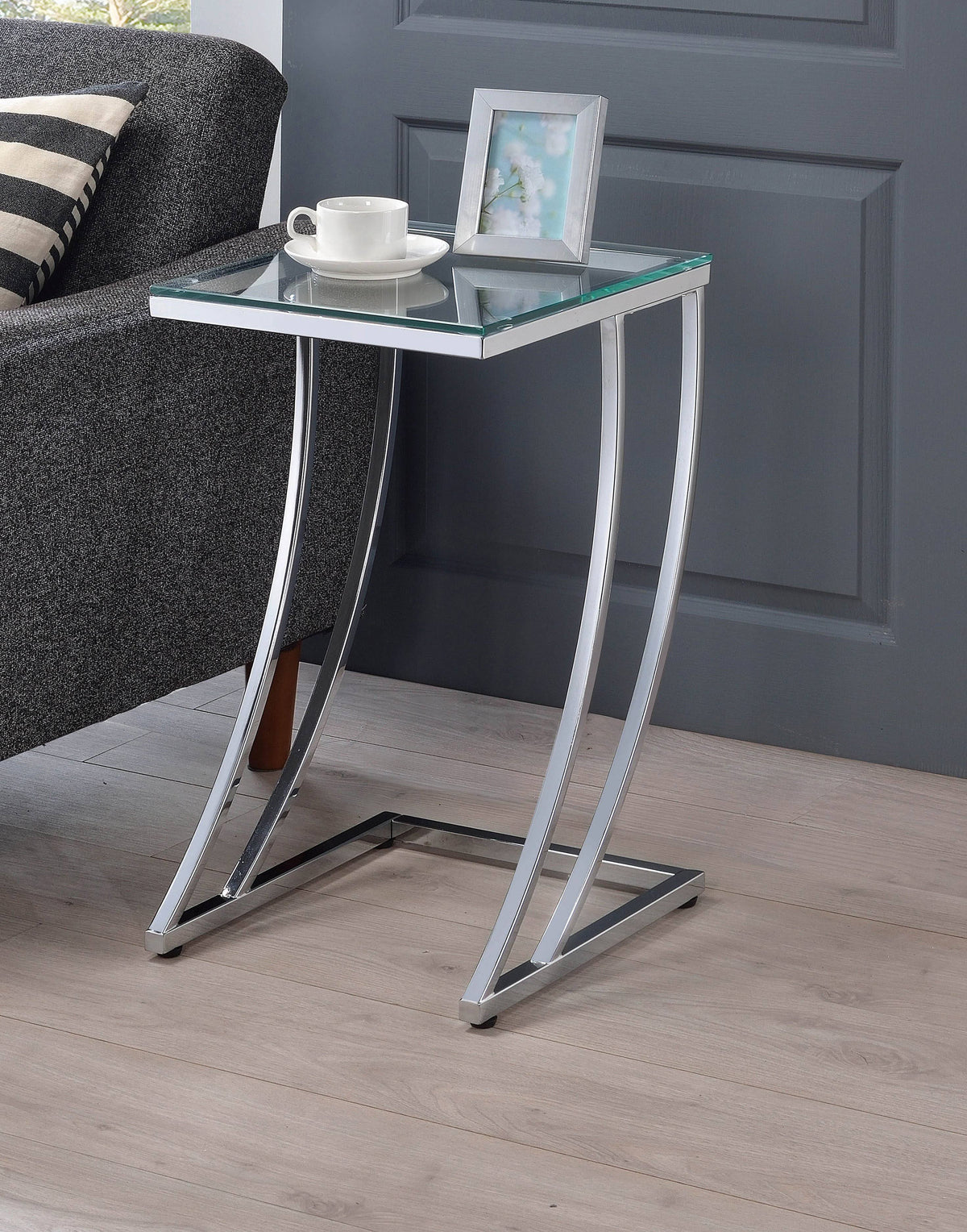 Chrome Accent Table T5207