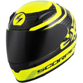 Black/Neon Full-Face Helmet N153