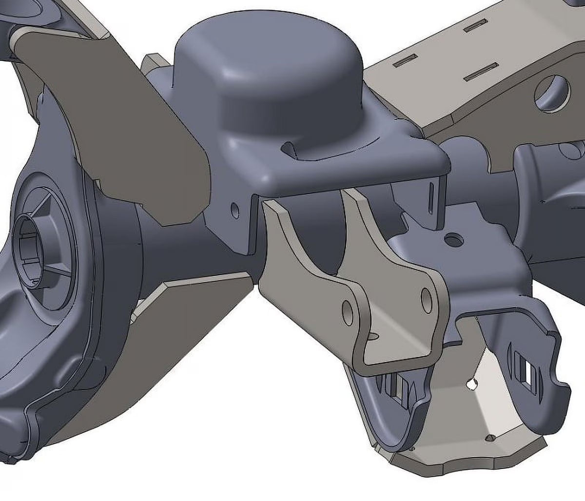 JK Front Axle Shock Mounts S567