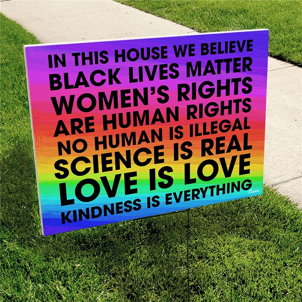 Yard Sign with H Frame, Pack of 2 B414311