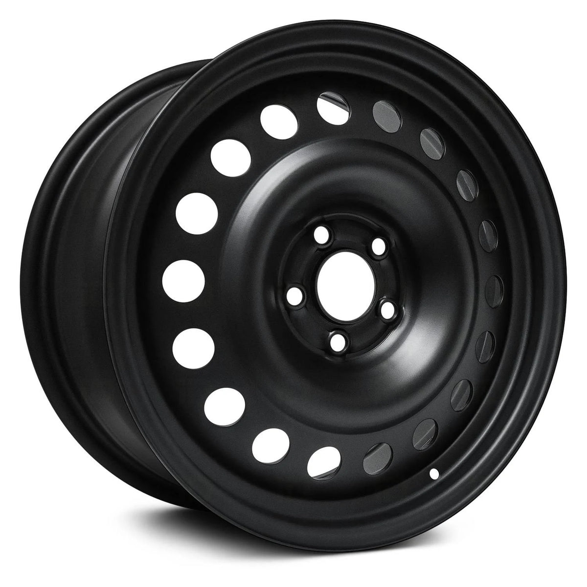 18x22 Steel Wheel 5 Lug Black Q6284