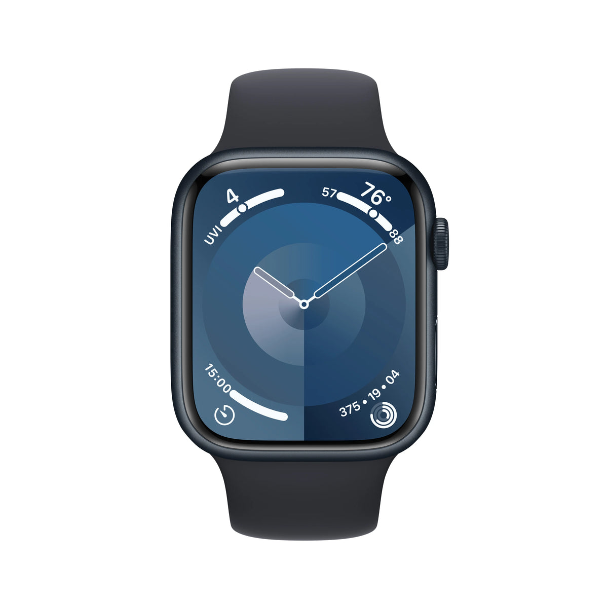 Midnight Aluminum Case 45mm Sport Band Fitness Tracker U453