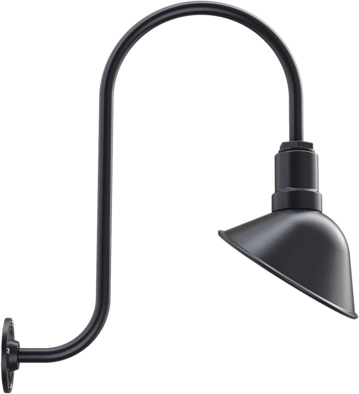 Galvanized Exterior 9 inch Dome 11 inch Gooseneck Store Sign Light W85317
