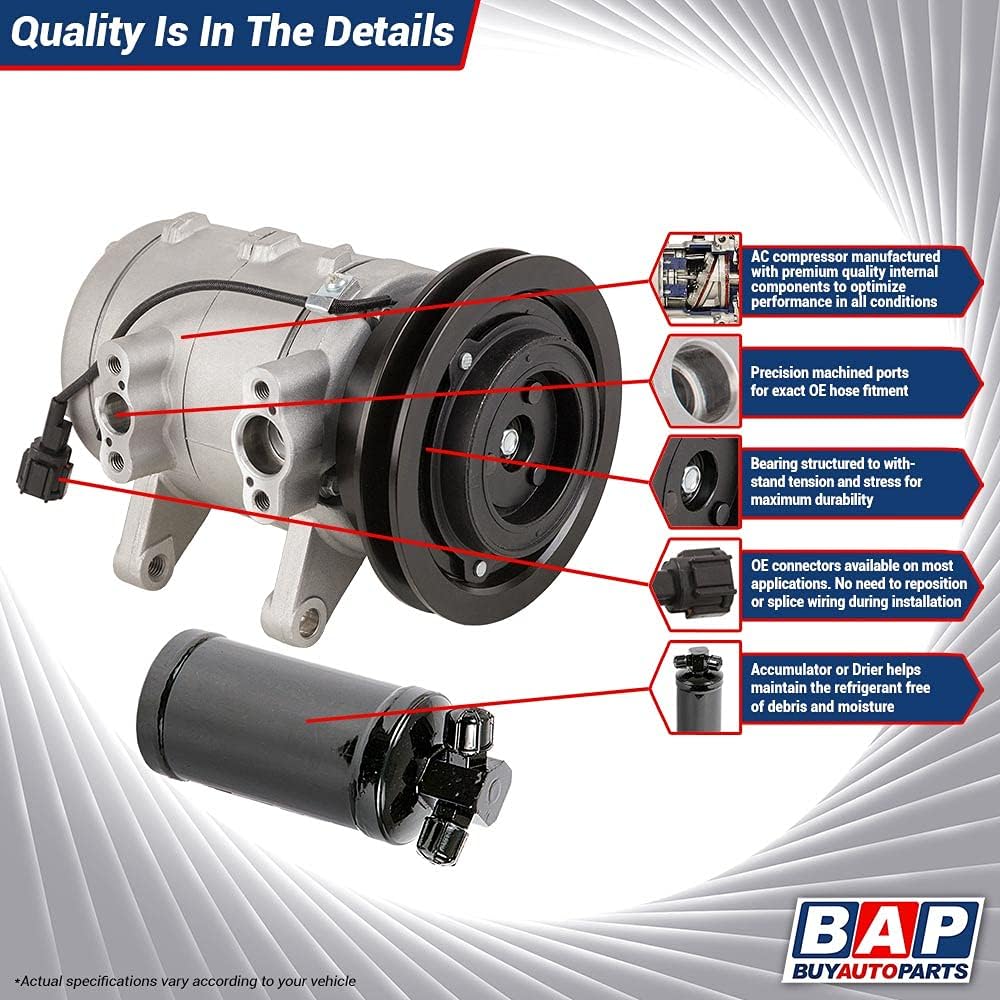 AC Compressor with A/C Drier R333540