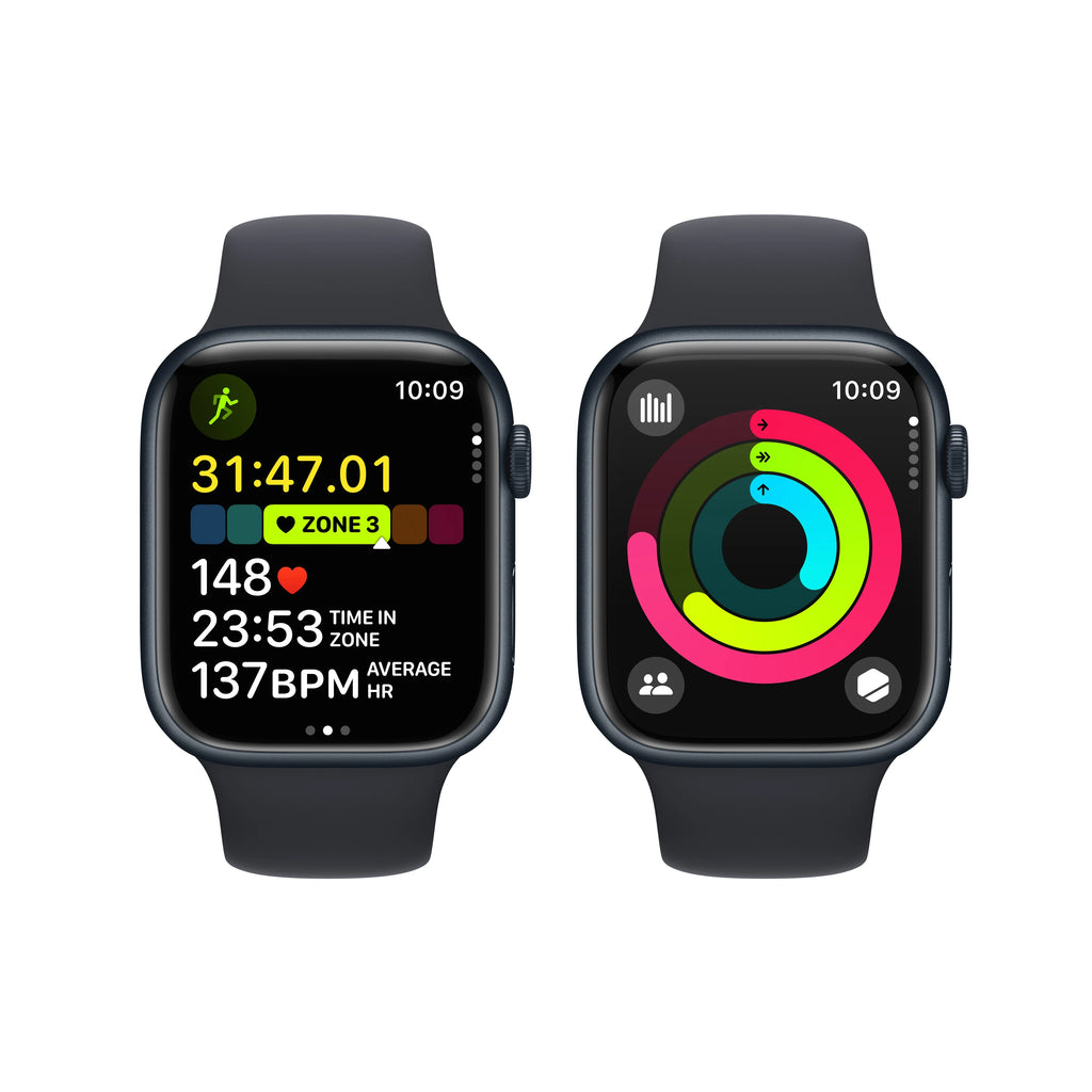 Midnight Aluminum Case 45mm Sport Band Fitness Tracker U453