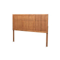 King Size Ash Walnut Finished Wood Headboard G2268