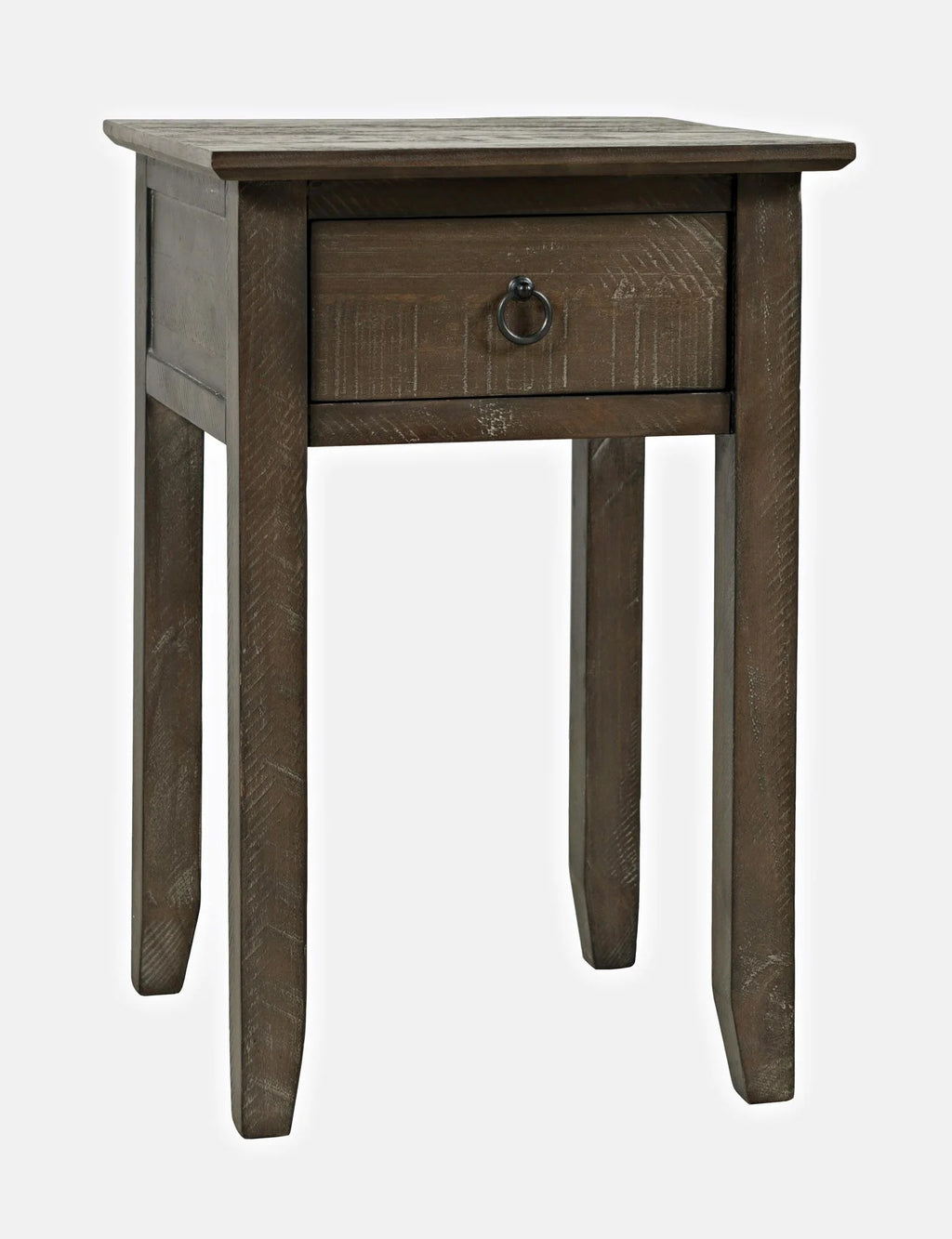 Distressed Pine End Table Z136