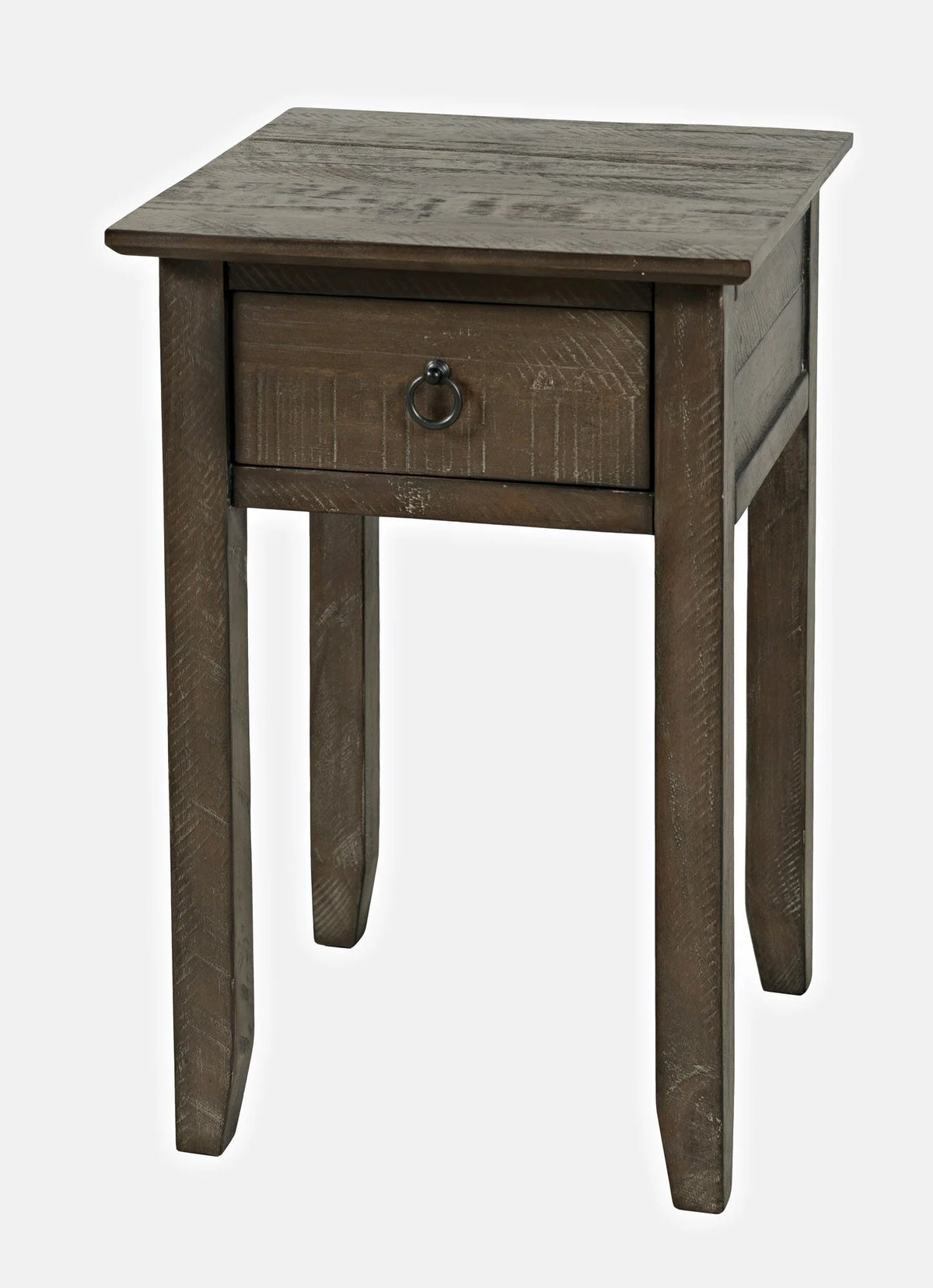 Distressed Pine End Table Z136
