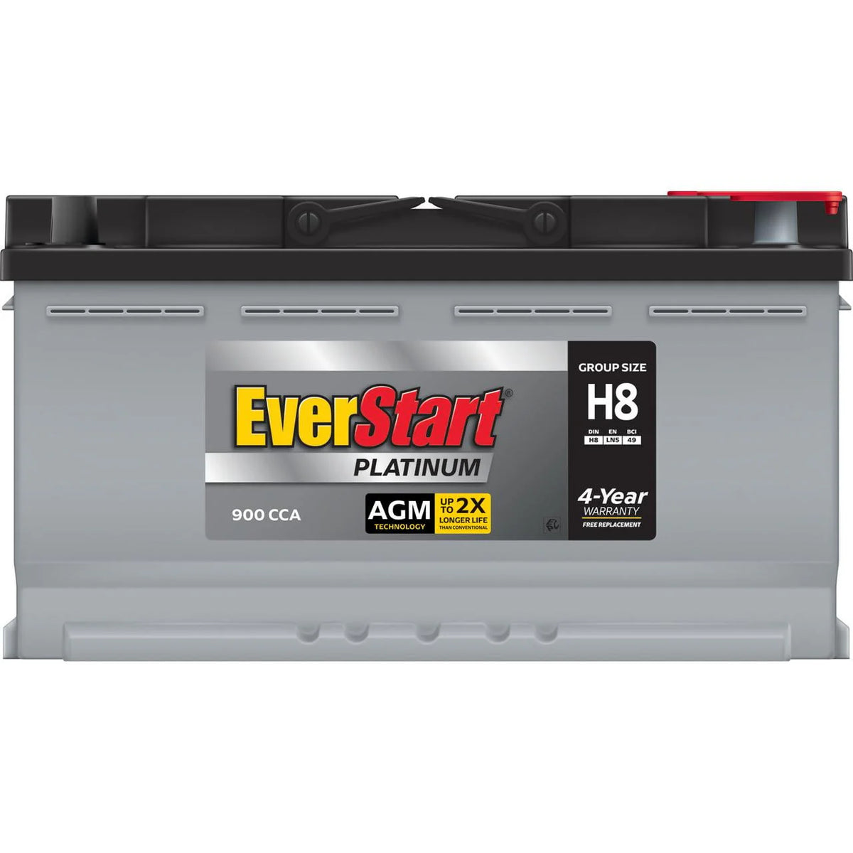 AGM Automotive Battery Group Size H8 12 Volt 850 CCA P4457