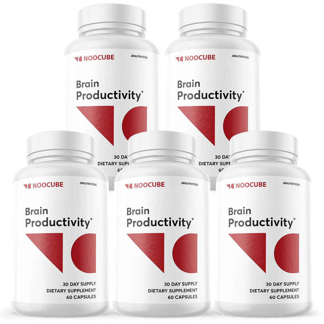 Brain Support Dietary Supplement 60 Capsules 5 Pack U445