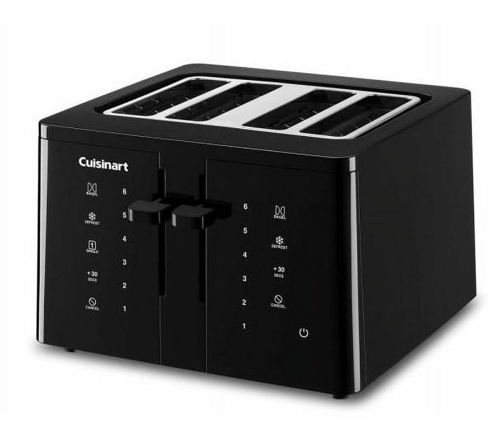 Black Wide Slot Toaster Z9724
