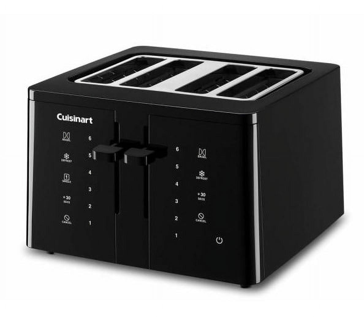 Black Wide Slot Toaster Z9724
