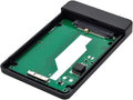White 2.5 SATA SSD Hard Disk Enclosure D1660