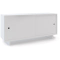 White Twin Size Console D200533