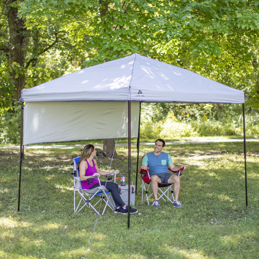 8' x 10' Gray Instant Outdoor Canopy B511895