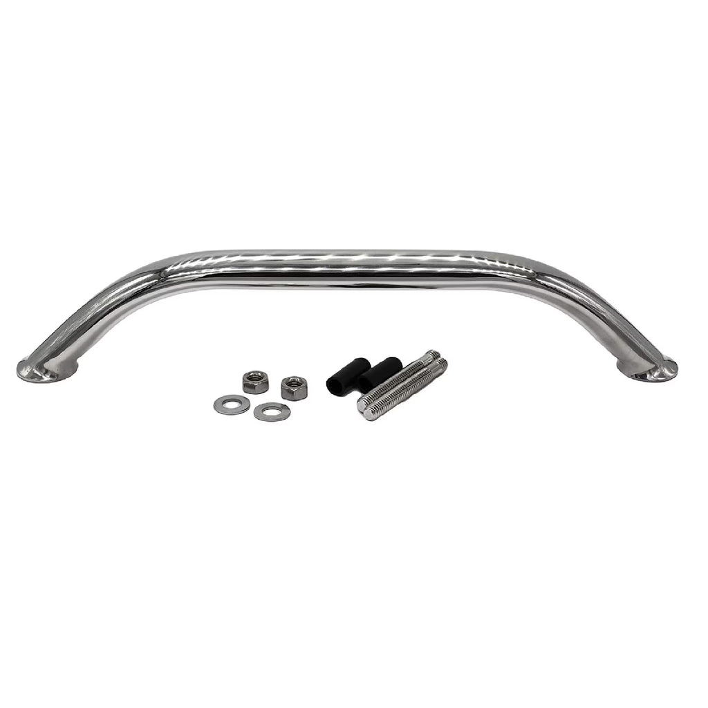 18 Inches 304 Stainless-Steel Handrail Grab Rail Handle with Double End Studs U92419