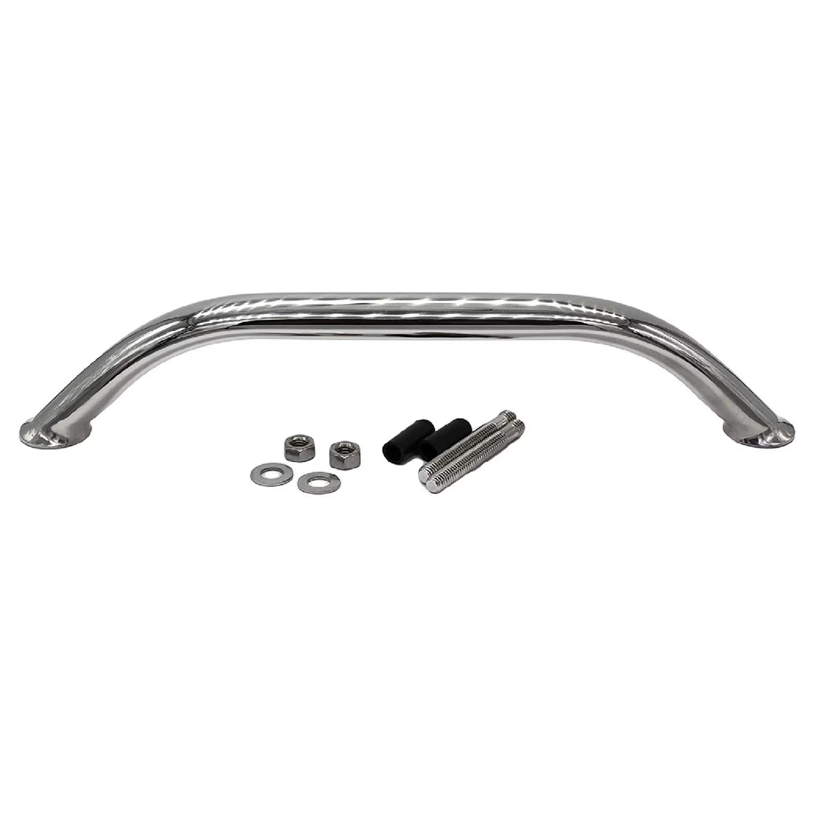 18 Inches 304 Stainless-Steel Handrail Grab Rail Handle with Double End Studs U92419