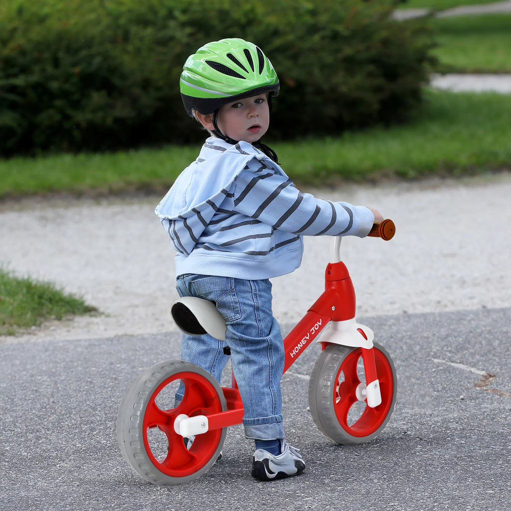 Kids Balance Bike Toddler Training Bicycle Red E302