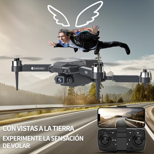 Mini Drone with Camera, FPV RC Quadcopter, Foldable Drone with Carry Case T868121