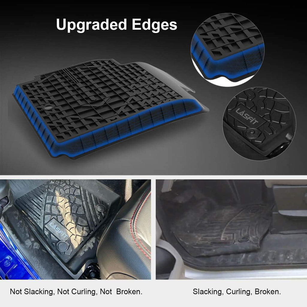 Black TPE Car Floor Liners A19905