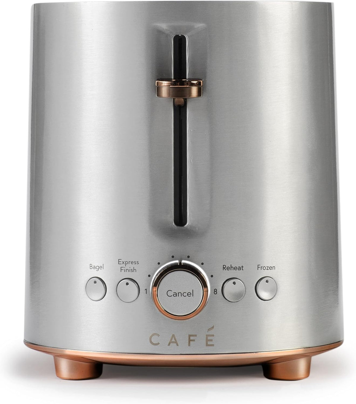 Matte White 2-Slice Toaster with Extra-Wide Slots A219