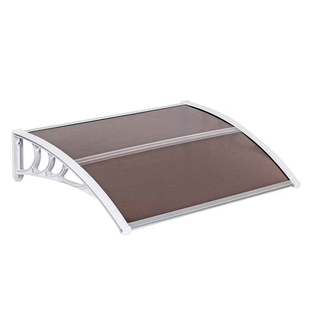 Transparent Polycarbonate Door Rain Cover E668