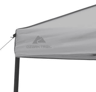 8' x 10' Gray Instant Outdoor Canopy B511895
