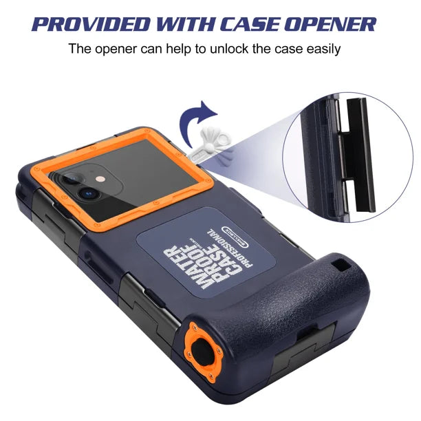 Waterproof Protective Case for Phones Up to 6.9 Inch K684