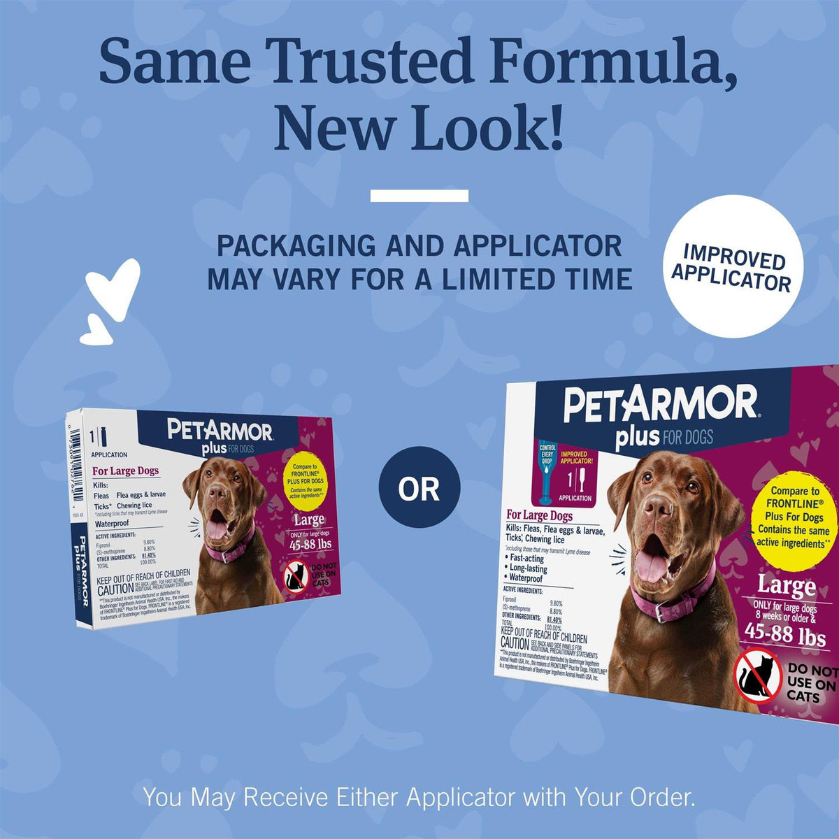 Flea and Tick Prevention for Large Dogs L75317