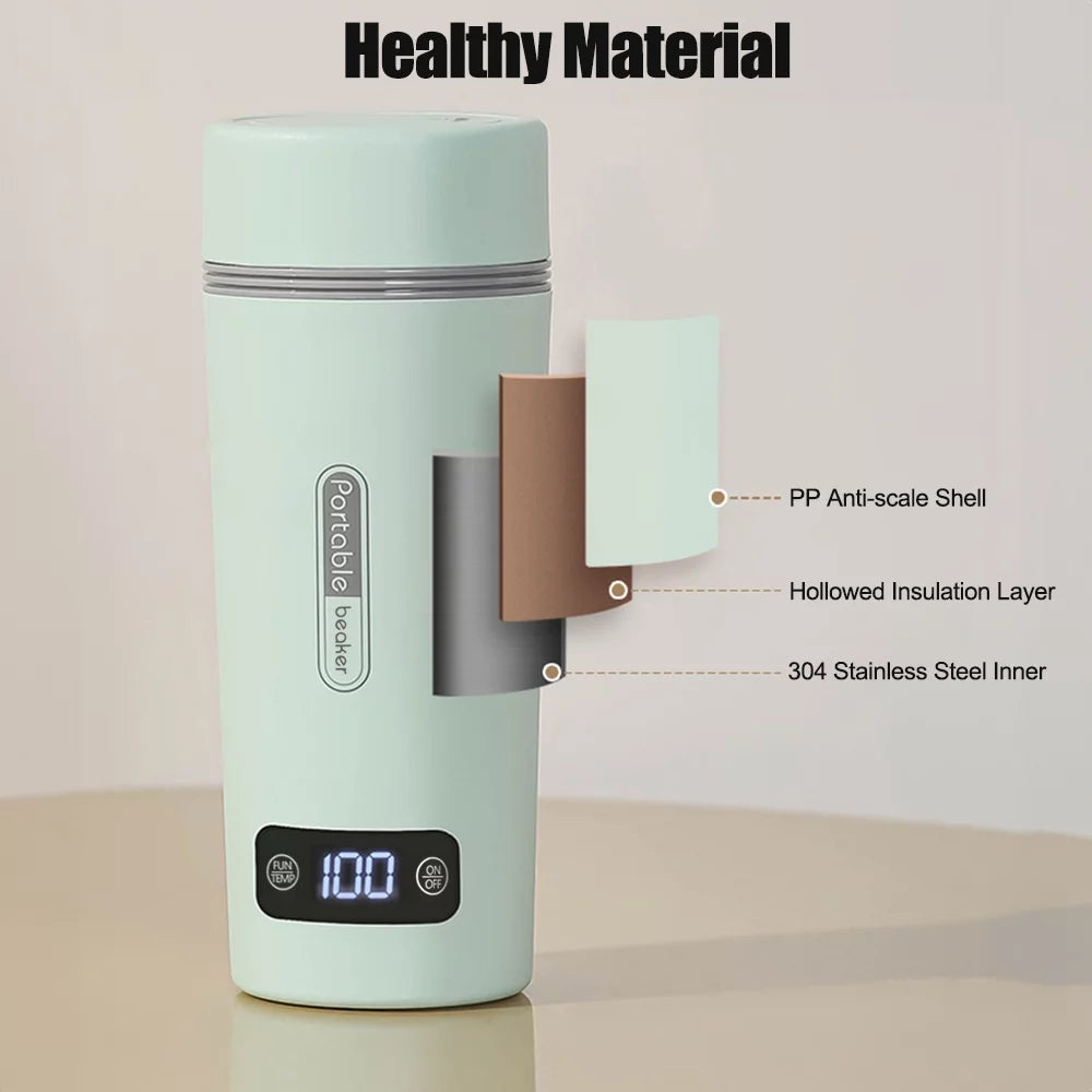 Portable Electric Kettle 350ml Stainless Steel B3630