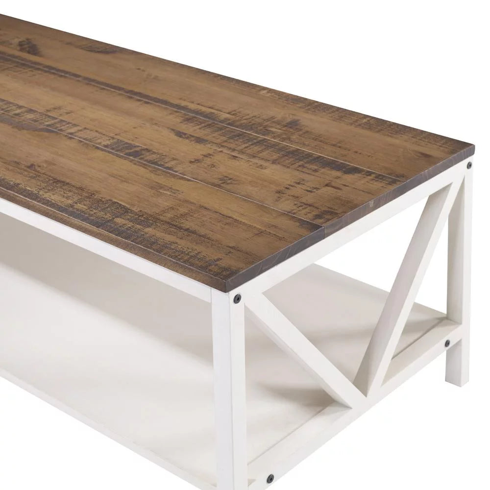 48" Rectangle Wood Coffee Table K590