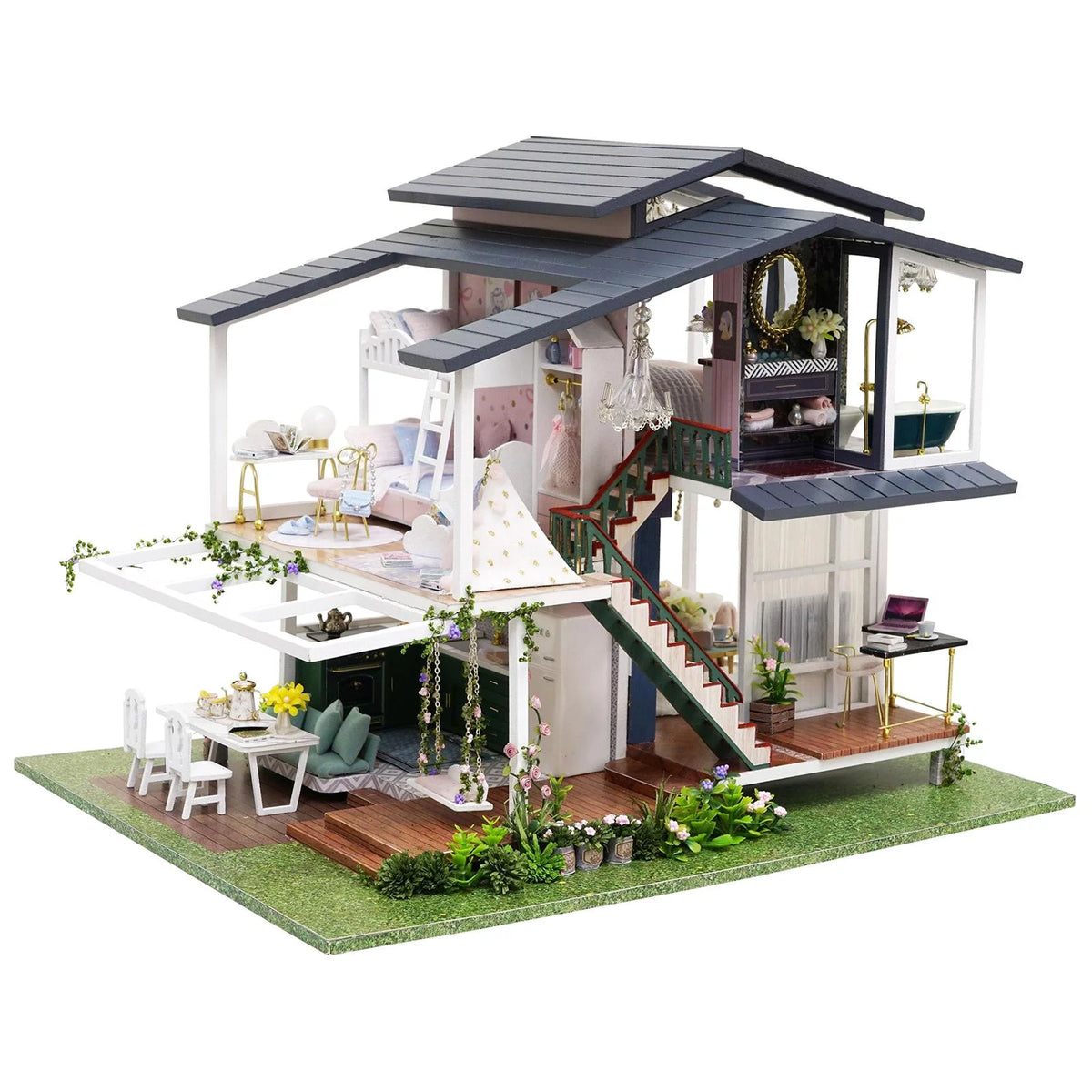 DIY Miniature Dollhouse Furniture Kit Z812285