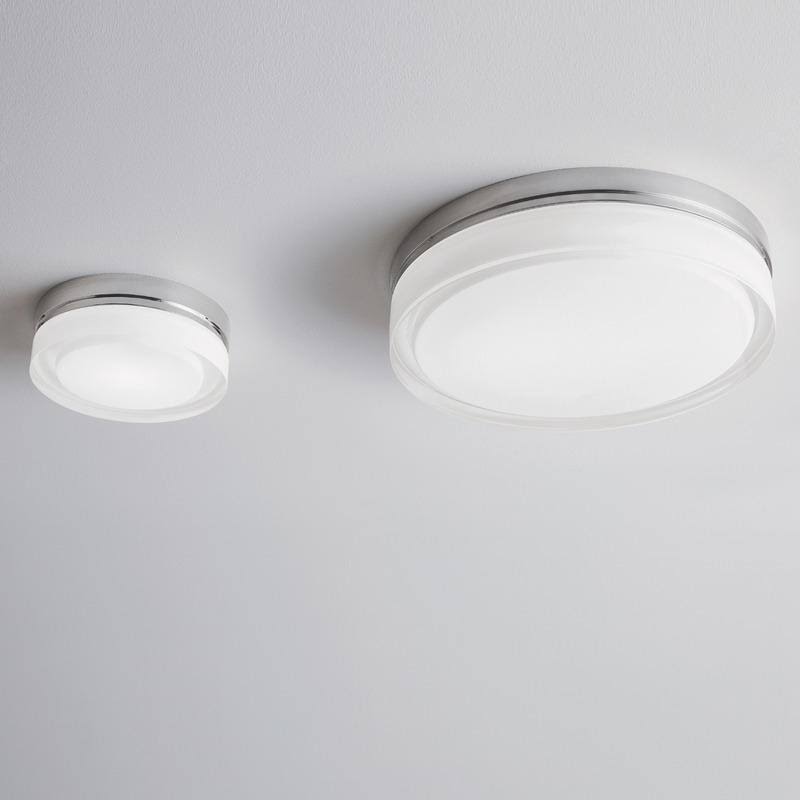Satin Nickel Flush Mount V2648