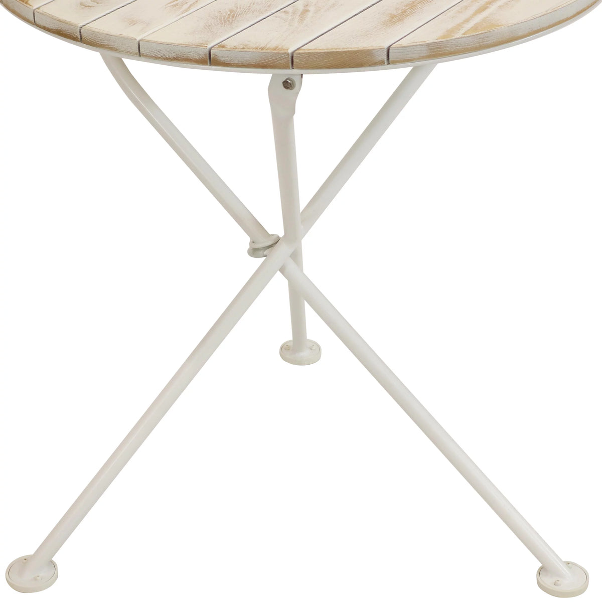 Chestnut Wood Folding Round Bistro Table I5275