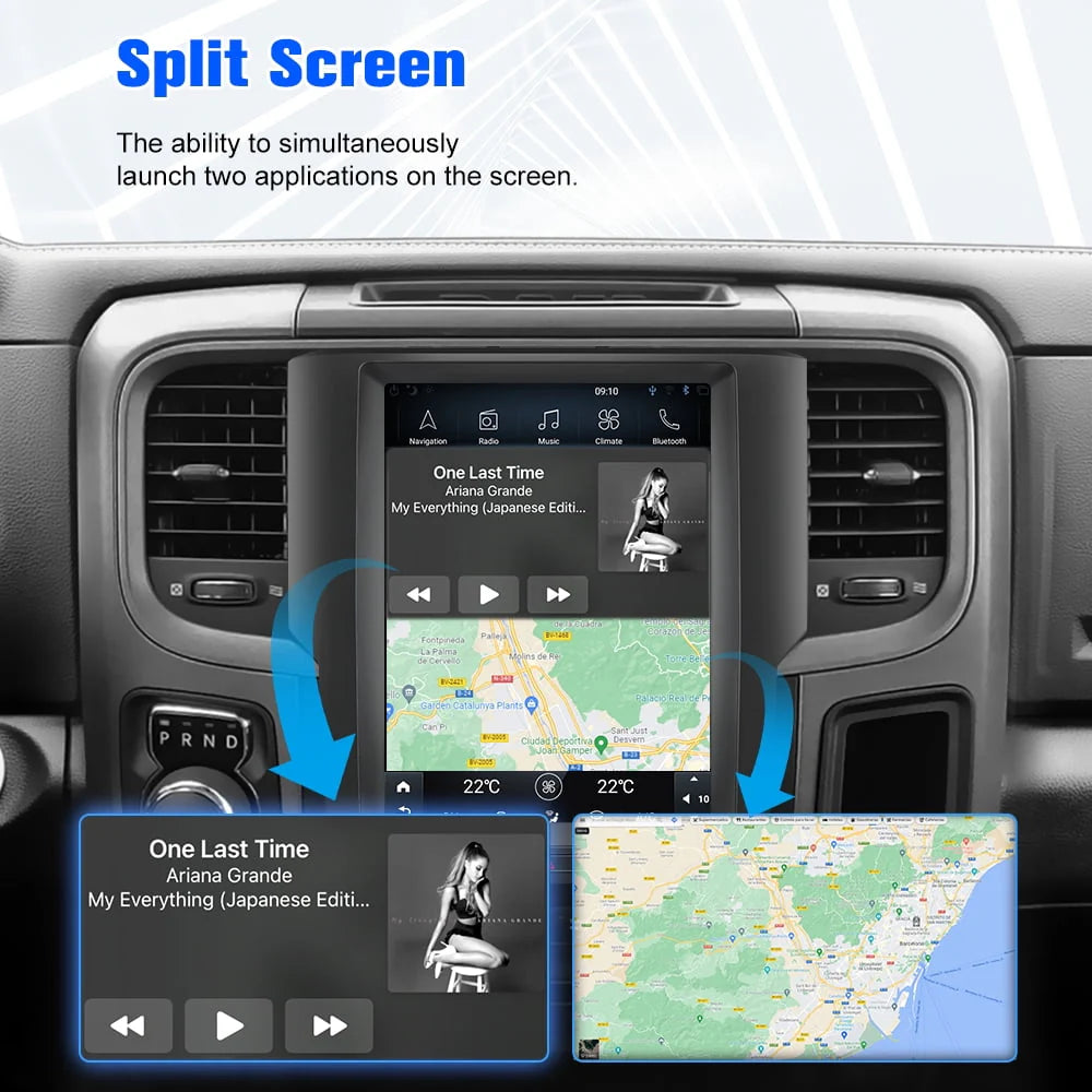 10.4 Inch Touchscreen Car Radio Stereo O856