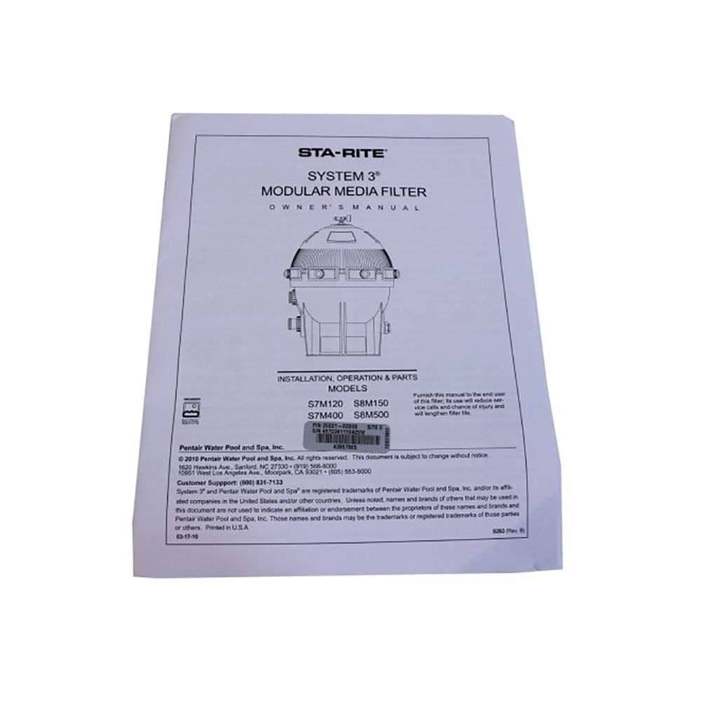 System 3 Small Inner Pool Replacement Filter D354665