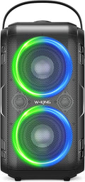 80W Bluetooth Speaker with LED Lights and 12000mAH Battery E490873