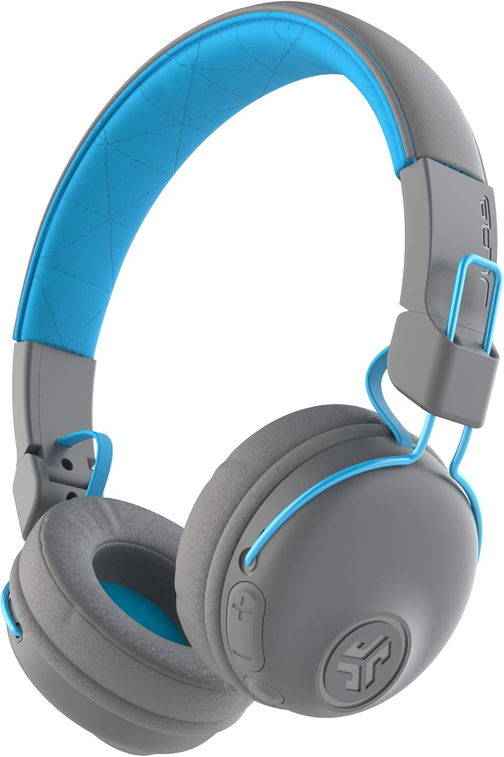 JLab Studio Bluetooth Wireless On-Ear Headphones with Faux Leather Cushions H8573