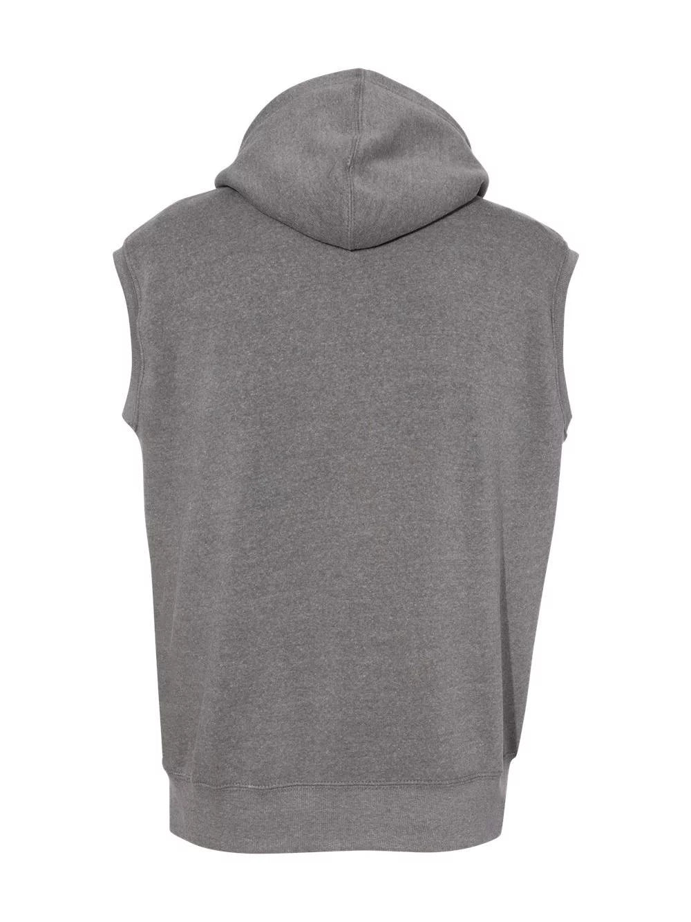 Triblend Fleece Sleeveless Hooded Sweatshirt D615451