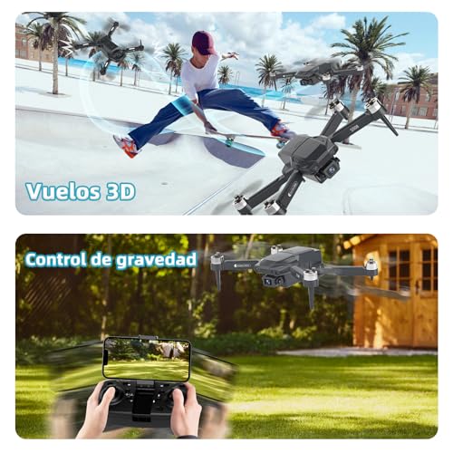 Mini Drone with Camera, FPV RC Quadcopter, Foldable Drone with Carry Case T868121
