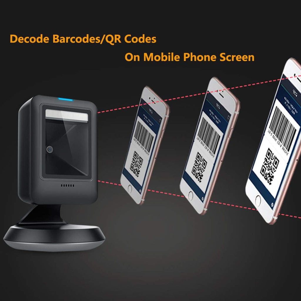 2D Barcode Scanner, USB, Pack of 2 B8096