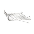 24 x 15 in. Straight Shelf with Front Lip Chrome D887708