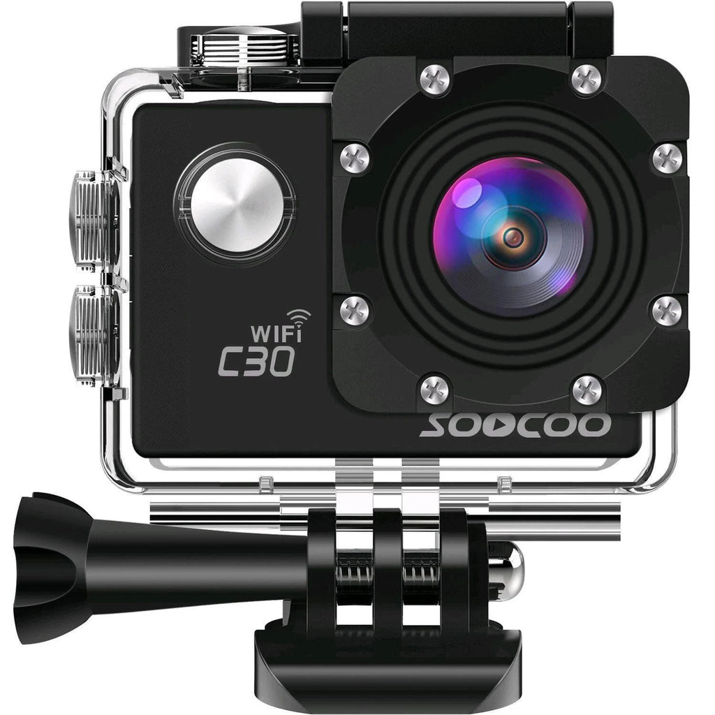 4K Waterproof Action Camera with 2 Batteries Z22713